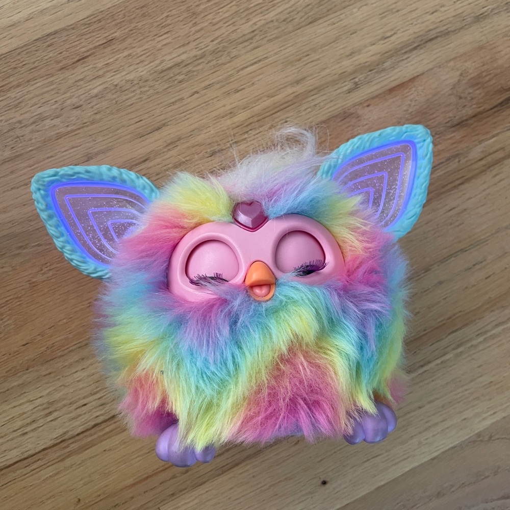 Colorful Plush Furbie with Interactive Features